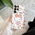 thumbnail image 3 of Funda de teléfono con dibujos animados de Hello Kitty, carcasa transparente para Samsung S24, S23 Ultra, S22, S20 Plus, S21 FE, Galaxy S24Ultra, S235G, 3 of 5