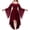 Wine, variant on Domzest Cold Shoulder Gothic Witch Dress for Women Butterfly Sleeve Asymmetrical Hem Dresses Halloween Renaissance Outfit Purple M