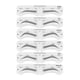 thumbnail image 3 of Juego De Moldes Para Cejas De Maquillaje, Moldeador De Cejas Suave De Peva Con Banda Elástica, Herramienta De Maquillaje Diy Reutilizable Para Principiantes Speravity CE008241-03, 3 of 6