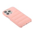 thumbnail image 5 of For Iphone 12 / 12 Pro Thick Down Jacket Soft Pu Phone Case(pink), 5 of 5
