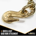 thumbnail image 3 of 4" x 30' Red Winch Strap with Chain Extension, 3 of 7