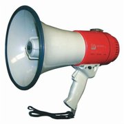 Manufacturer Varies Megaphone,Dia 7 3/4 In, Range 5/8 Mile 3YML8