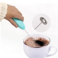 thumbnail image 6 of Handheld Milk Flower, Battery Powered Electric Handheld Portable Mini Blender Foam Coffee Machine for Latte Cappuccino Milk Flower, 304 Stainless Steel Whiskpink, 6 of 7