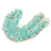 PEIBang Vintage Christmas Strips Blue Holiday Decor Tree Garland for Home Party Wedding