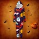 thumbnail image 1 of Family Halloween Pjs Matching Sets Halloween Print Long Sleeve Zippered One Piece Pajama Hooded Jumpsuit Winter Halloween Pjs Family Set, 1 of 4