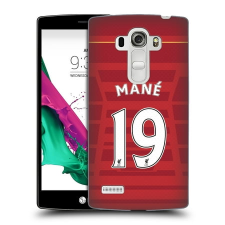 OFFICIAL LIVERPOOL FOOTBALL CLUB PLAYERS HOME KIT 16/17 2 HARD BACK CASE FOR LG PHONES