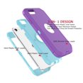 thumbnail image 3 of Tekcoo Case Cover for Apple iPhone SE 2nd 12 12 Pro 12 Mini 12 Pro Max 2020, Full-Body Shockproof Protection Heavy Duty Armor Hard Plastic & Shock Absorption Rubber Rugged Bumper 3-in-1 Case Cover, 3 of 7