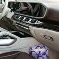 thumbnail image 7 of Naloa crystal Skull flower Car Trash Can Garbage Car Accessories Trash Can Car Waste Bin for for Driver and Passenger Any Vehicle, 7 of 7