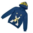 thumbnail image 7 of Boys Sonic The Hedgehog Pullover Hoodie- Sonic, Tails, Shadow and Knuckles Sizes 4-18 Navy, 7 of 7