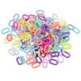 thumbnail image 3 of Shisuyan 800Pcs Acrylic Linking Ring Detachable Acrylic Chain Link Rings Bag Strap Chain Making Rings, 3 of 9