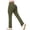C-Army Green144, variant on DHFJKG Yoga Pants Women Cargo Straight Leg Multi Pockets High Waisted Workout Sweatpants Solid Color Gym Athletic Cozy Trousers