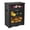Black, 2 Door, variant on Free Assemble Wooden Countertop Potato and Onion Storage Bin Box,Countertop Cabinet, Wooden Bread Boxes, Potato Storage, Coffee Station, 11.8W x 6.8D x 16H in, Rustic Color