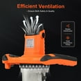 thumbnail image 3 of 1800W Electric Mortar Mixer Dual 2 Speed Paint Cement Grout Mortar Twin Paddle, 3 of 10