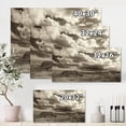thumbnail image 4 of Designart ' Clouds After The Rain On The Prairie ' Traditional Canvas Wall Art Print, 4 of 4
