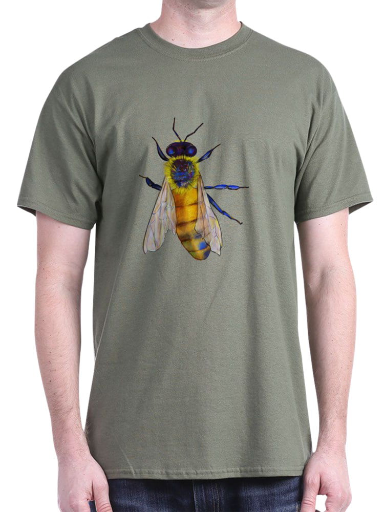 CafePress Bee Dark T Shirt 100% Cotton T-Shirt 902823364 
