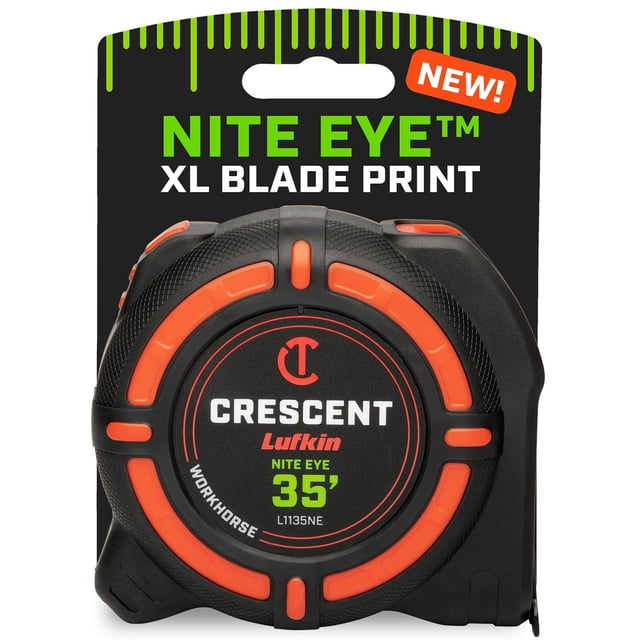 Cinta Métrica Crescent Lufkin Workhorse Nite Eye 10.5 m