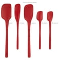 thumbnail image 6 of Flex-Core Spatula All Silicone High Heat Resistant 5 Piece Cooking Utensils Set - Includes Non-Stick Spatula, Spoonula, Jar Scraper, and Mini | BPA-Free Kitchen | Ergonomic Design, 6 of 6