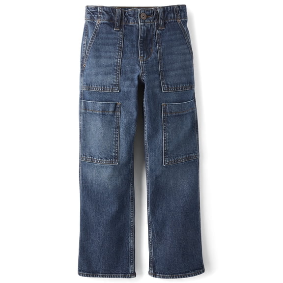 The Children's Place Boys Carpenter 90s Loose Jeans, Sizes 4-18