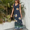 thumbnail image 3 of Vestido De Noche De Lujo Sin Mangas Para Mujer, Daisy Vestido De Fiesta, 3 of 5