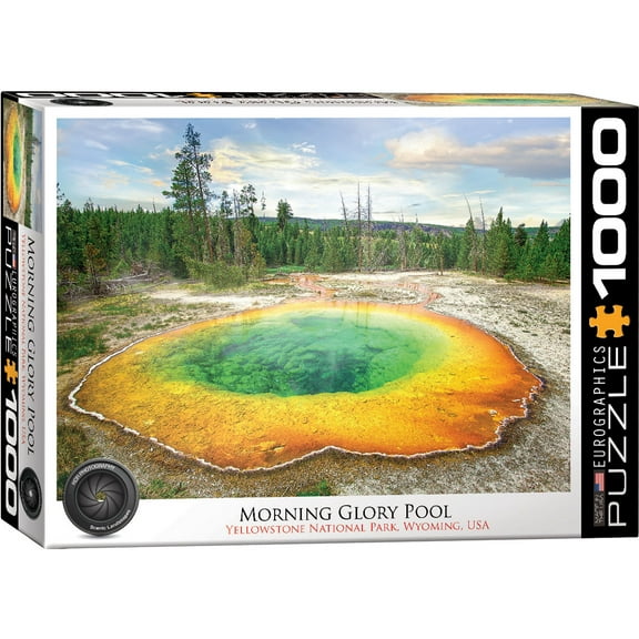 Morning Glory Pool 1000-Piece Puzzle
