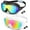 White Pink & Mirrored Blue, variant on Swim Goggles 2 Pack for Adult Men Women, Anti-fog UV Protection No Leak 180° Wide View Clear Vision Pool Goggles