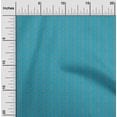 thumbnail image 1 of oneOone Cotton Jersey Iris Blue Fabric Leaves & Flower Floral Dress Material Fabric Print Fabric By The Yard 58 Inch Wide, 1 of 1