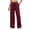 Wine, variant on larppty Wide Leg Sweatpants Women High Waisted Baggy Sweat Pants Elastic Elevated Seams Loose Active Pants with Pockets (Black, S)