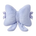 thumbnail image 4 of Bow Pillow Bow Shaped Throw Pillows for Bed Soft Aesthetic Decorative Cushion for Couch Sofa Cute Room Decor for Girls Bedroom Living Room Home Gift,Blue-11.81*8.66inch, 4 of 5
