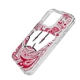 thumbnail image 2 of Wisconsin Badgers iPhone Paisley Design Clear Case, 2 of 7