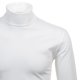 thumbnail image 2 of RAGMAN Suéter de Cuello Tortuga para Hombre - Manga Larga Básico Cuello Tortuga Regular Fit, Punto Simple, Color Sólido Blanco 3XL (XXX-Large), 2 of 3