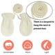 thumbnail image 3 of Guantes de esquí con forro polar grueso para bebé, guantes cálidos con dedos completos para invierno para niños pequeños, 3 of 5