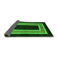 thumbnail image 2 of Ahgly Company Indoor Rectangle Abstract Green Modern Area Rugs, 3' x 5', 2 of 4
