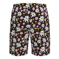 thumbnail image 6 of Naloa Daisies Flowers Men's Beach Shorts, Surfing shorts, Swim trunks, Quick Dry Swim Trunks for Surfing Beach Fun - Small, 6 of 9