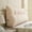 Beige, variant on Triangular Headboard Pillow - Twin XL/Queen Size Ergonomic Back Rest with Removable Cover, Reading Support for Dorm Bed, Couch, Floor Sitting