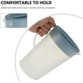 thumbnail image 7 of Water Pitcher With Scale 1.6L Plastic Beverage Kettle Heat Resistant Cold Water Jug Juice Pitcher with Lid (Blue), 7 of 7