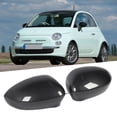 thumbnail image 1 of Side Mirror Cover,2 Pcs Car Door Side Rearview Mirror Cover  Left Right Wing Mirror Cover  Replacement for 500 2007 to 2020, 1 of 8