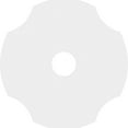 thumbnail image 4 of 26"OD x 5"ID x 9"C x 1"P Percival Architectural Grade PVC Contemporary Ceiling Medallion, 4 of 11