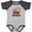Baseball Heather and Navy, variant on Inktastic Construction Future Contractor Boys or Girls Baby Bodysuit