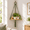 Sage Green, variant on Sage Green Triangle Corner Wall Hanging Shelf Boho Decor Storage Unit