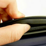 K-Cliffs 3pcs Luggage Set Expandable Hard Sided Travel Suitcases Lightweight ABS Spinner Navy Blue