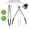 thumbnail image 3 of 9“ Kitchen Premium Silicone Tongs, 3 of 8