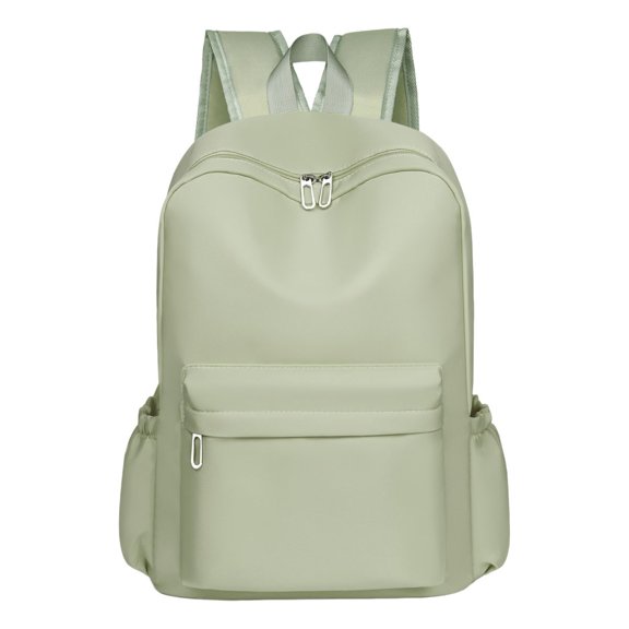 Tdxkok School Season,Solid Color School Backpack Casual Daypack Lightweight Student Bookbag Large Capacity School Bag for Teens Daily Travel Campus Use G