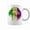 Black, variant on Costume Lips Women Gift Fleur De Lis Mardi Gras Coffee Mugs