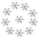 thumbnail image 1 of 10pcs de Plata Navidad Scrapbooking Tarjetas de Navidad Decoración Artesanía de Bricolaje, 1 of 8