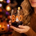 thumbnail image 5 of Halloween Funny Wine Glass, Halloween Funny Gift for Him, Her, Mom, Wife, Boss, Sister, 5 of 5