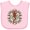 AD-Pink, variant on Inktastic Southwestern Native Pattern Lizard Boys or Girls Baby Bib