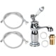thumbnail image 3 of Grifo para lavabo de baño antiguo, aspecto exquisito con manija de cerámica, caño giratorio de 360° que ofrece flexibilidad para cualquier espacio de lavabo de cocina o baño, 3 of 4