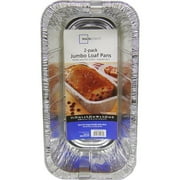Mainstays Foil 11.75" Jumbo Loaf Pans, 2 Count
