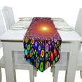 thumbnail image 4 of EREHome Colorful Brightcircles Table Runner Table Top Decoration Home Decor 13x70 inches, 4 of 5