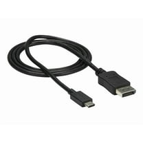 StarTech.com CDP2DPMM1MB 3.3 ft (1 m) USB-C to DisplayPort Cable - USB Type-C to DP Video Adapter Cable - 4K 60Hz - Black